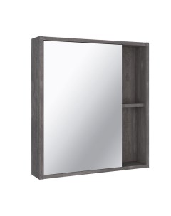 Зеркальный шкаф Эко 60 железный камень универсальный Runo