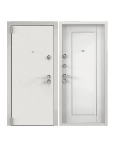 Дверь входная Torex для квартиры металлическая Сomfort 950х2050 левая белый бежевый Torex стальные двери