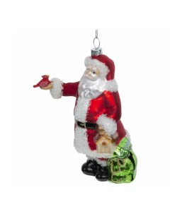 Елочная игрушка Дед Мороз 7 х 9 5 х 15 5 см Remeco collection