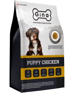 Сухой корм для щенков Puppy Chicken курица 1 кг Gina