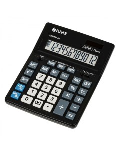 Калькулятор настольный Business Line CDB1201 BK 12 разрядов черный Eleven