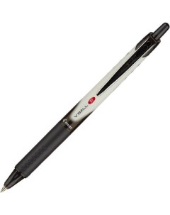 Ручка роллер BLRT VB5 025мм черный цвет чернил автоматическая 12шт Pilot