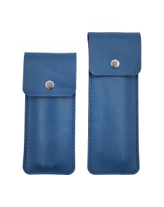 Пенал Shiva Leather из натуральной кожи MBN PENAL BLL Голубые 2 шт Shiva leater