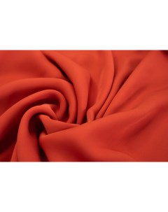 Ткань AN104 шелк натуральный креп шифон красно оранжевый Unofabric