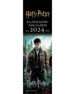 Календарь закладка Гарри Поттер 2024 год на перфорации 12 шт Эксмо