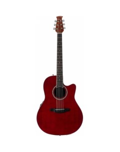 Электроакустическая гитара APPLAUSE AB24II 2S Balladeer Cutaway Ruby Red Satin Ovation