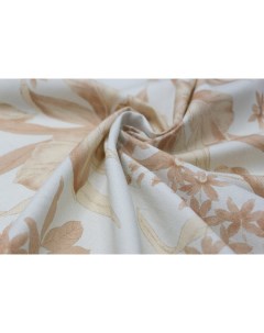 Ткань E146 хлопок с эластаном пастельные цветы Unofabric