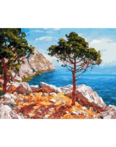 Картина по номерам Paintboy Дерево на скале холст на подрамнике 40х50 см GX26791 Paintboy (premium)