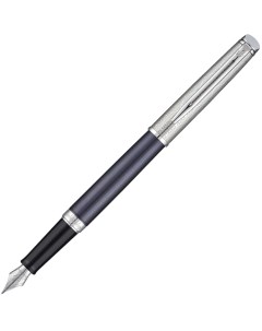 Ручка перьевая HemisphereDeluxe Privee Saphir Nocturne CT Перо F Waterman