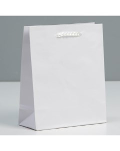 Пакет ламинированный Белый S 12 х 15 х 5 5 см Доступные радости