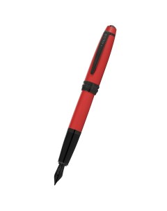 Ручка перьевая Bailey Matte Red Lacquer перо F Cross