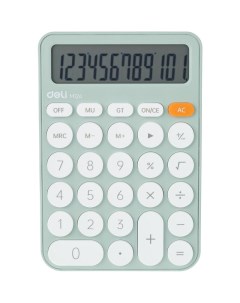 Калькулятор настольный EM124GREEN 12 разрядов зеленый Deli