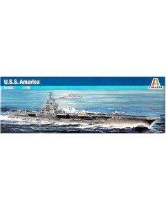 Сборная модель 1 720 Корабль U S S America 5521 Italeri
