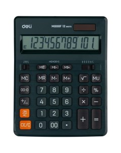 Калькулятор настольный EM888 12 разрядов зеленый Deli