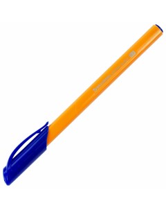 Ручка шариковая Extra Glide Orange синяя Brauberg
