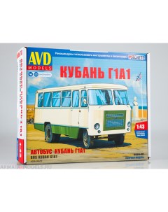 4044AVD Сборная модель Автобус Кубань Г1А1 Avd models