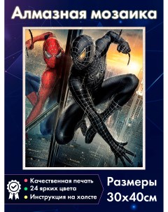 Алмазная мозаика Человек паук Marvel Fantasy earth