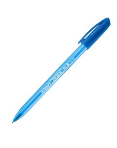Ручка шариковая Luxor InkGlide 100 Icy синяя 0 7мм трехгран 16702 12 Bx 12 шт Nobrand
