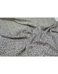 Ткань MON04946 Вискоза с люрексом мелкий леопард 100x140 см Unofabric
