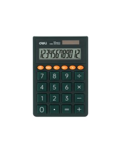 Калькулятор карманный EM130Green 12 разрядный зеленый Deli