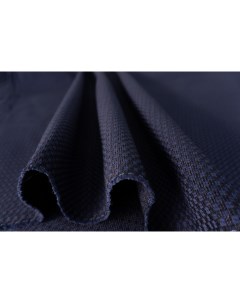 Ткань DD 007 хлопок рогожка плотный сине черный 100x140 см Unofabric