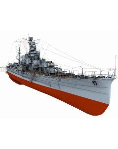 Сборная модель 49347 крейсер IJN AOBA Hasegawa