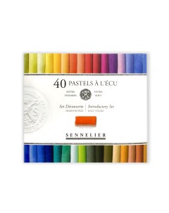 Набор сухой пастели N132230 A LECU 40 цветов Sennelier