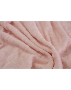 Ткань 97887 трикотаж розовый махра Unofabric