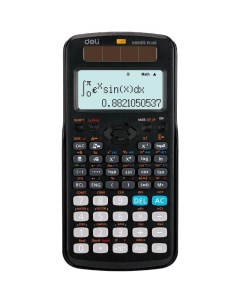 Калькулятор научный ED991ES 12 разрядный черный Deli