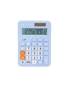 Калькулятор настольный EM210FBLUE 12 разрядов синий Deli