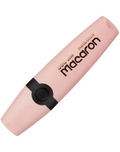 Маркер текстовыделитель Macaron скошенный наконечник 1 5 мм розовый Deli