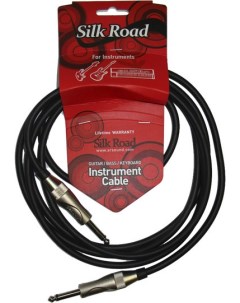 LN 3 BK кабель инструментальный 3 м Jack Jack Люкс моно Silkroad