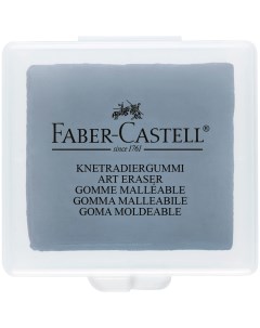 Ластик клячка формопласт 40 35 10мм серый Faber-castell