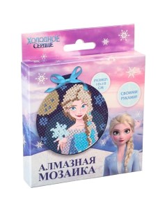 Алмазная мозаика Холодное сердце Эльза 10х10 см Disney