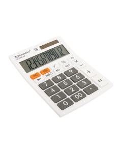 Калькулятор настольный Ultra 12 WT 12 разрядов белый Brauberg