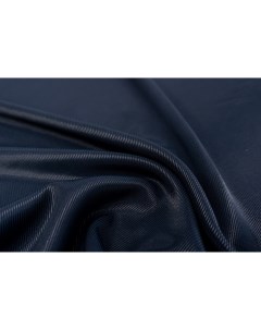 Ткань 93428 вискоза диагональ темно синяя Unofabric