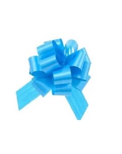 Бант шар МС 3856 подарочный перламутр цвет голубой Nobrand