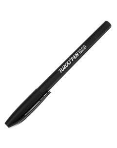 Ручка гелевая 0 5 мм чёрная корпус чёрный 12 шт Nobrand