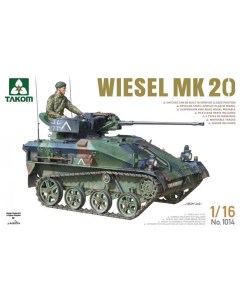 Сборная модель 1 16 БМД Wiesel MK 20 1014 Takom