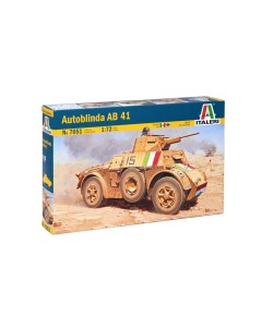 Сборная модель 1 72 Autoblinda Ab41 7051 Italeri
