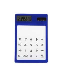 Ультратонкий карманный сенсорный калькулятор 00107753 8 разрядный синий Nobrand