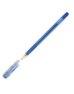 Ручка шариковая MC Gold резиновый грип чернила синие узел 1 0 мм 12 шт Nobrand