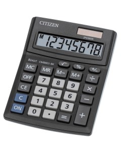 Калькулятор настольный BusinessL CMB801 BK 8 разрядов черный Citizen