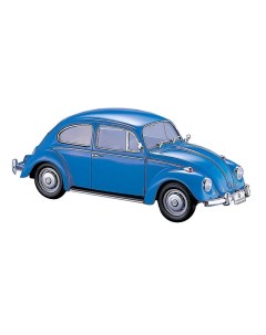 Сборная модель Volkswagen Beetle 1967 Hasegawa