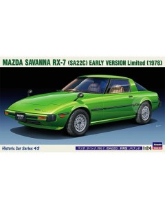 Сборная модель 1 24 Mazda Savanna RX 7 SA22C Early Version Limited 1978 21143 Hasegawa