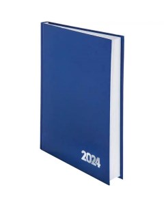 Ежедневник датированный 2024 Economy 160 л синий Attache