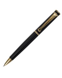 Ручка подарочная шариковая Perfect Black синяя Brauberg