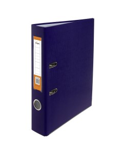 Папка регистратор а4 50 мм полипропилен металлическая окантовка карман на корешок собранная фиолетов Calligrata