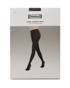 Капроновые колготки Floral Jacquard Wolford