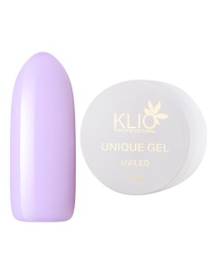 Гель Unique Gel Lavender 15 г УЦЕНКА Klio professional